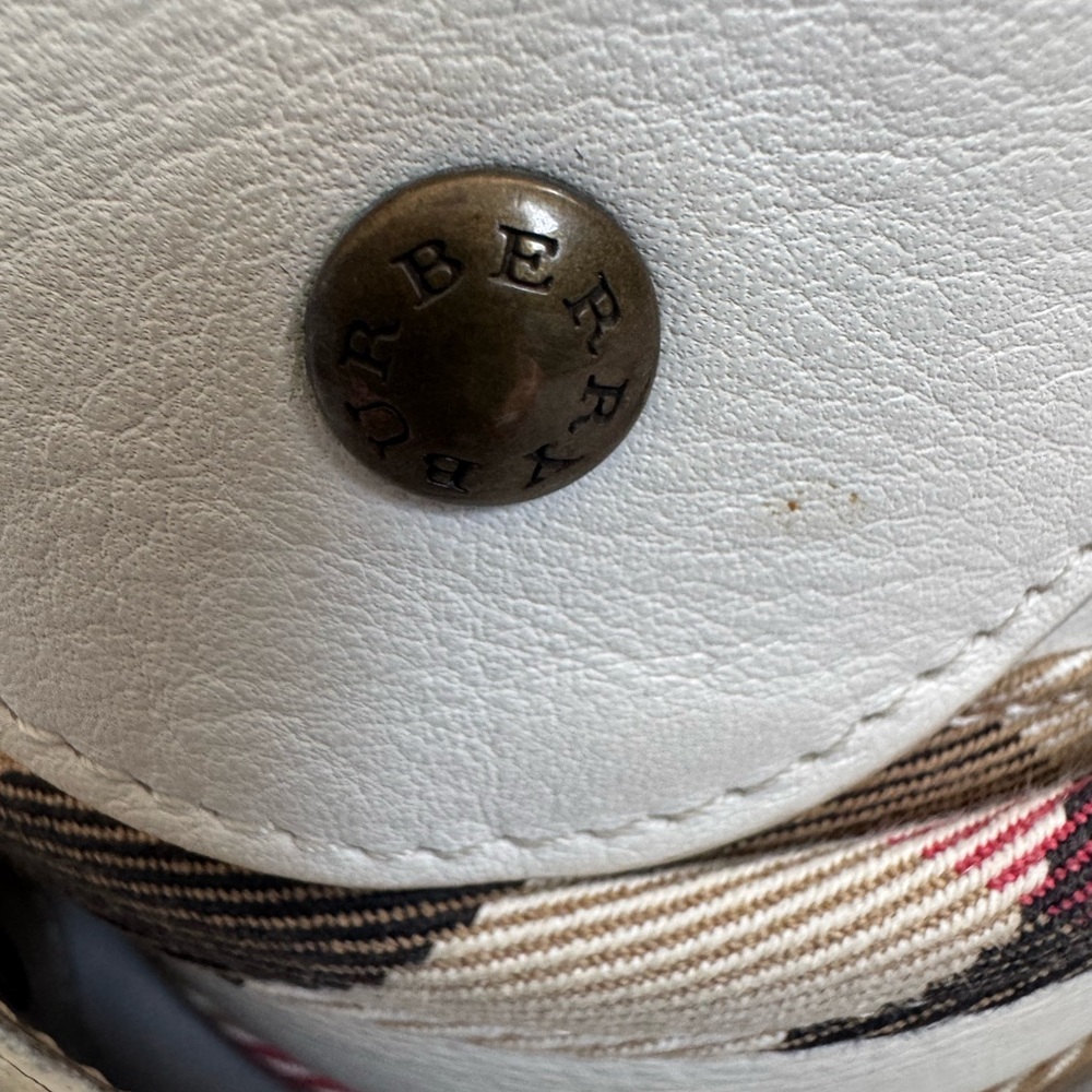 Burberry London Nova Check Canvas & Leather Belt – Size 36/90 – Made in Italy - Picture 3 of 10